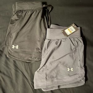 Size S Under armour shorts take both for $20!